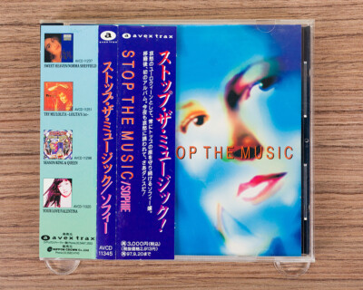 Sophie - Stop The Music CD (Japan 1995 Avex Trax) AVCD-11345