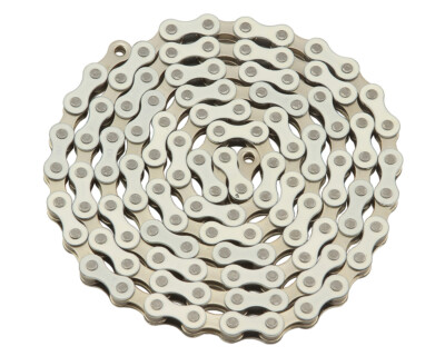 YBN Single Speed Bicycle Chain 1/2''X1/8'' 112 Links BMX Freestyle Chain 9 Colors.