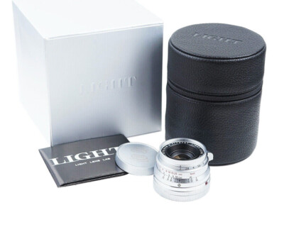 Light lens lab Lens 35mm F2 Silver Chrome V8LC Leica 8 elements