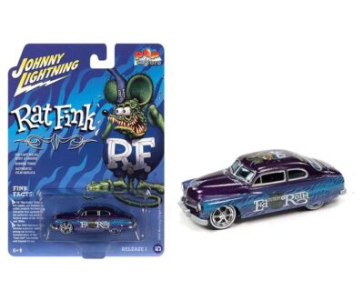 Johnny Lightning Rat Fink 1949 Mercury Coupe Custom 1:64