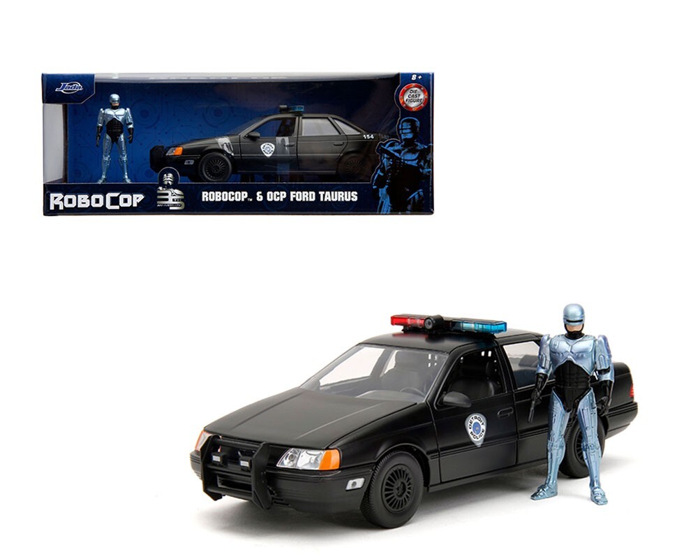 JADA HR 1/24 ROBOCOP & OCP フォード トーラス Jada 1:24 RoboCop & OCP Ford Taurus Detroit Police (Matte