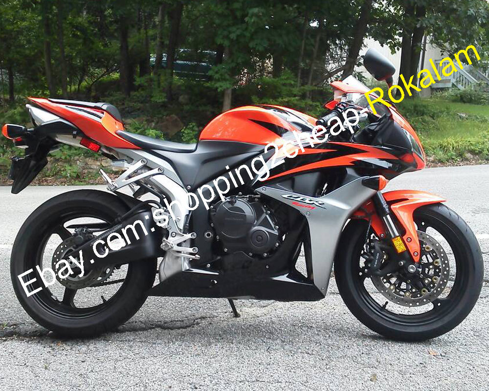 Parts For CBR600RR 07 08 CBR F5 2007 2008 Orange Silver