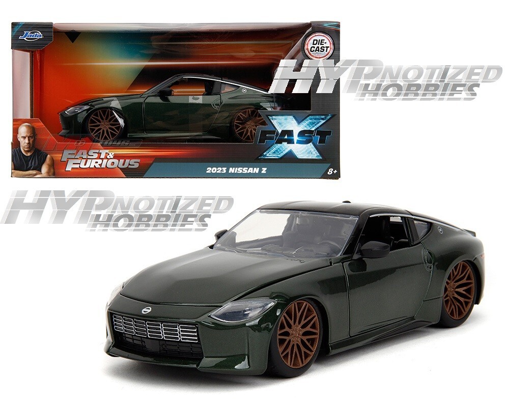JADA 1:24 2023 NISSAN Z FAST & FURIOUS FAST X DIE-CAST GREEN