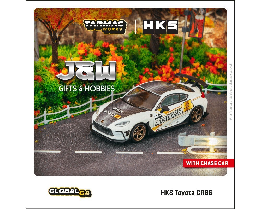 買い物 Tarmac Works 1 64 トヨタ HKS GR86 ホワイト sonrimexpolanco.com