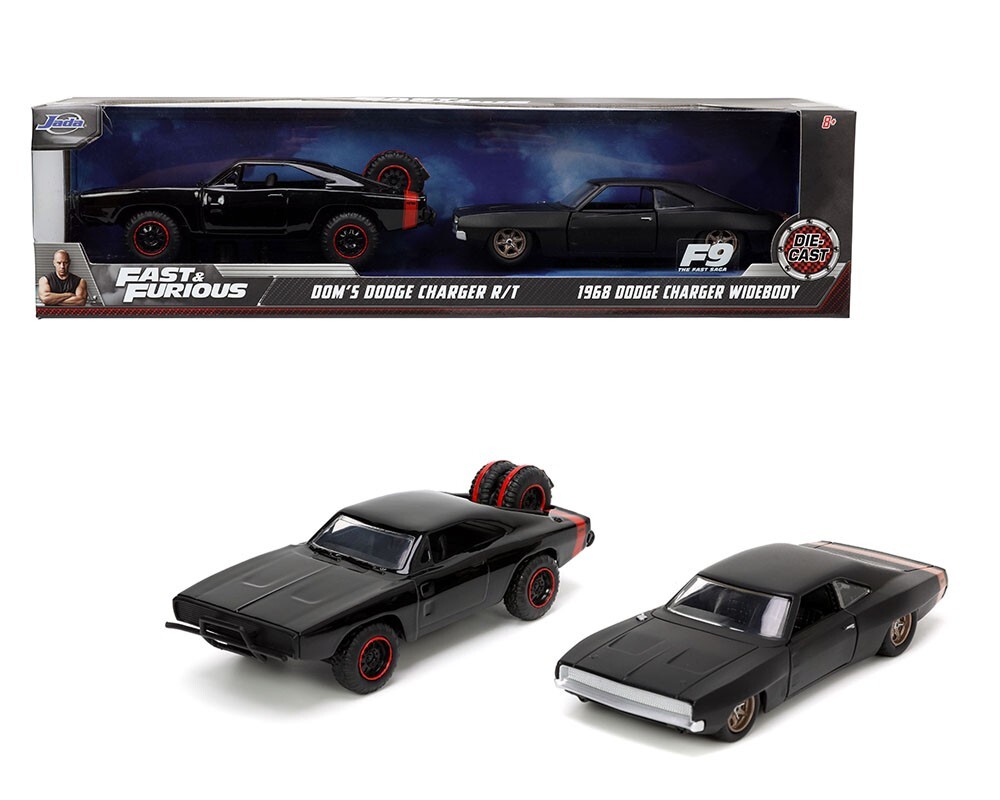 JADA DOM’S DODGE CHARGER R/T 1/32 Jada 1:32 Fast & Furious Dom's Charger R/T & 1968 Charger