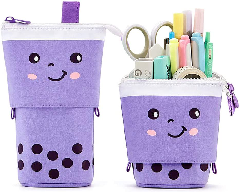 Case For Kids, Pop Up Pencil Box Makeup Pouch, Stand U