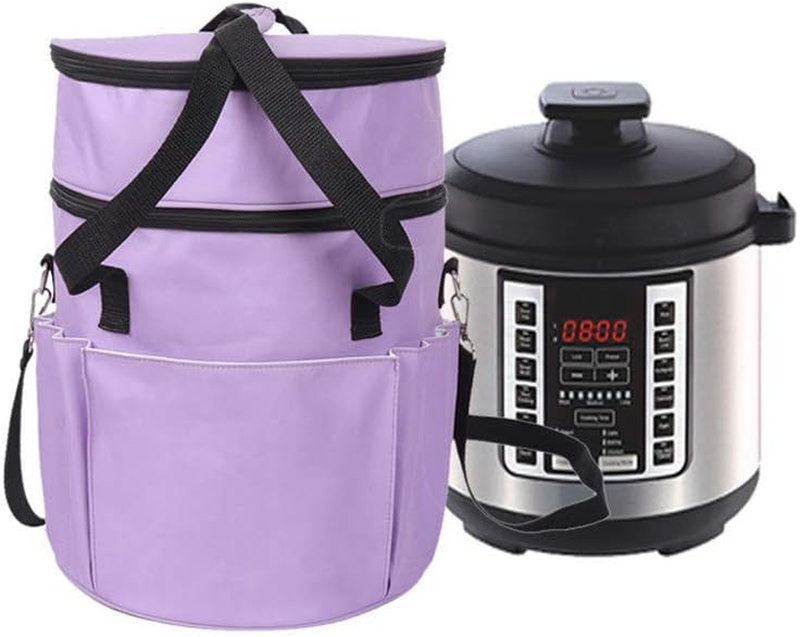 Pressure Cooker Carrying Bag, Pressure Cooker Travel Tote Bag, 2 Compartments Ca