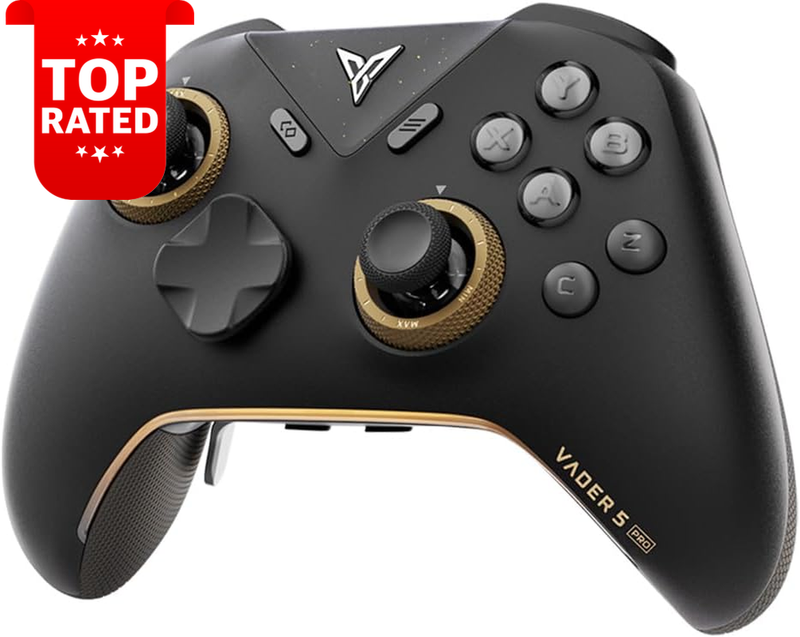 Vader 5 Pro Controller Joysticks Low Latency Triggers Extra Buttons Battery