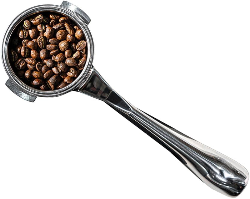 COD Espresso Portafilter, All Stainless Steel, 180° Horizontally Placed, Bottomless, Fits 58Mm Basket