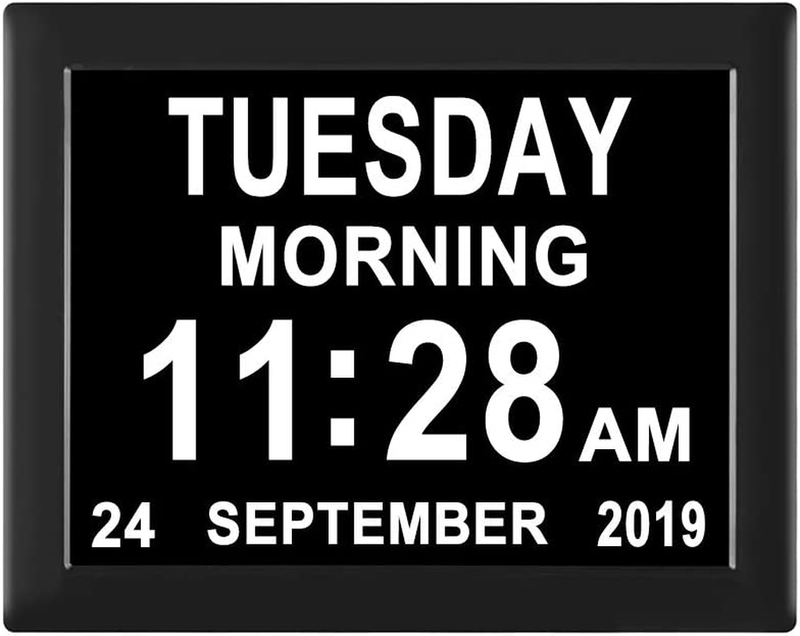 - 8 Alarm Options, For Seniors/elderly