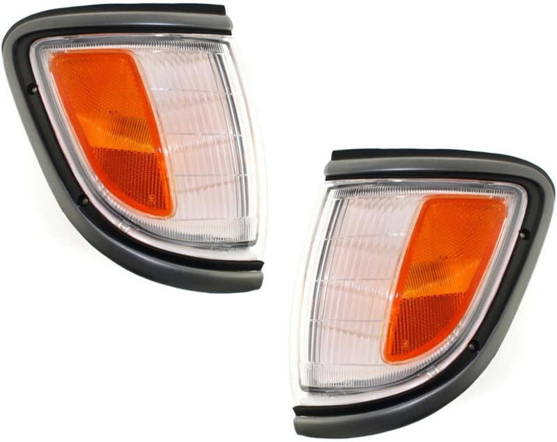 Pair Side Marker Lights Driver Passenger Side For 1995 1996 Toyota Tacoma 2WD