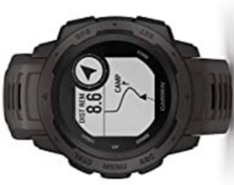 Garmin Instinct - thermal, shock and water resistance Rugged GPS Watch, Graphite