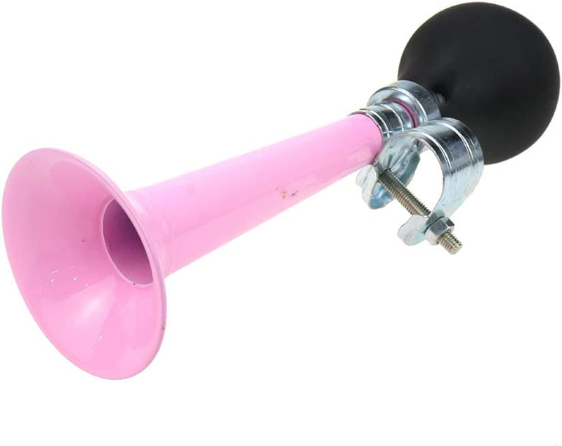 Bike Bugle Horn Retro Clown Horn Metal Air Horn with Squeeze Bulb for Bicycle Go