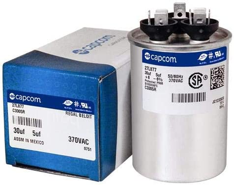 GE Genteq Replacement for Capacitor 30/5 Uf 370 Volt 97F9833