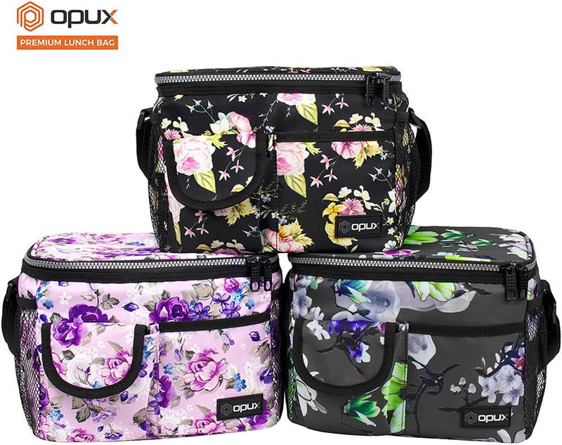 Insulated Lunch Box for Women Girls, Leakproof Thermal Lunch Bag Cooler Work Off