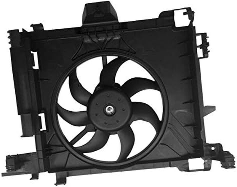 Engine Radiator Cooling Fan Assembly Compatible with 2008-2015 Smart Fortwo