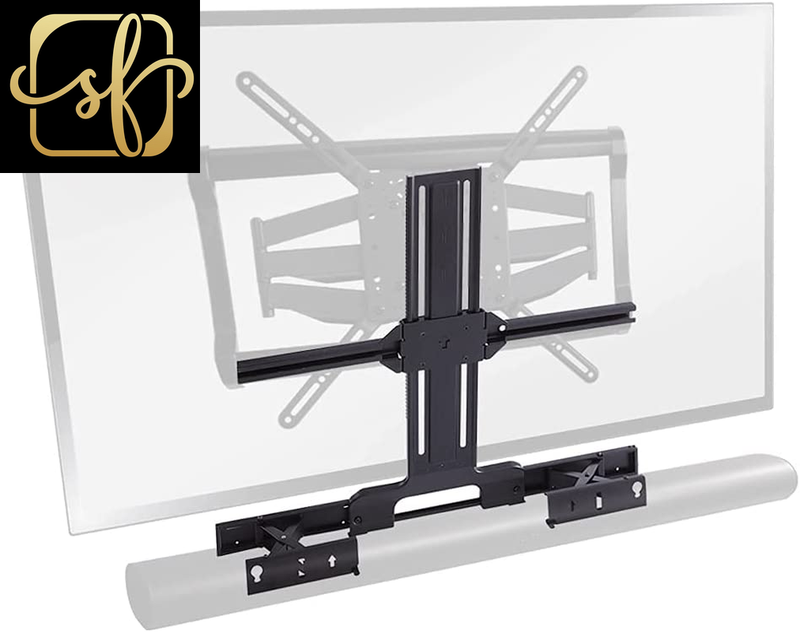 Soundbar Mount Designed for Sonos Arc Sound Bar - Height & Depth Adjustable for