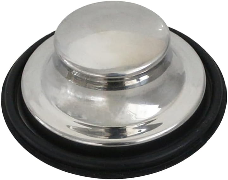 Stainless Steel Sink Plug 3.35In Water Sealing Cover Replacement for Bathroom Wa