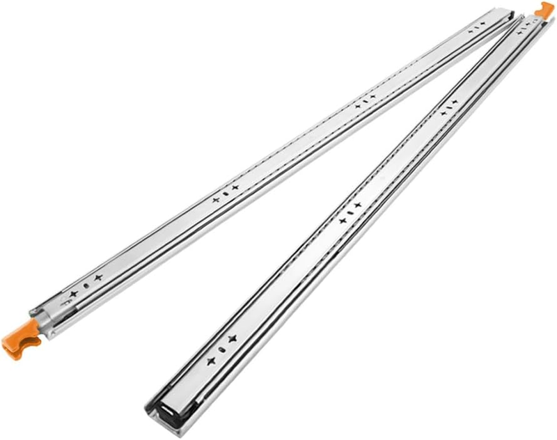 Heavy Duty Drawer Slide, 850-1700MM LC125KG Lockable Drawer Runner