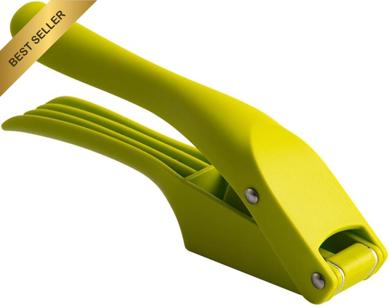 2025 Upgrade 2 - in - 1 Garlic Press and Slicer,The Perfect Garlic Mincer and Cr