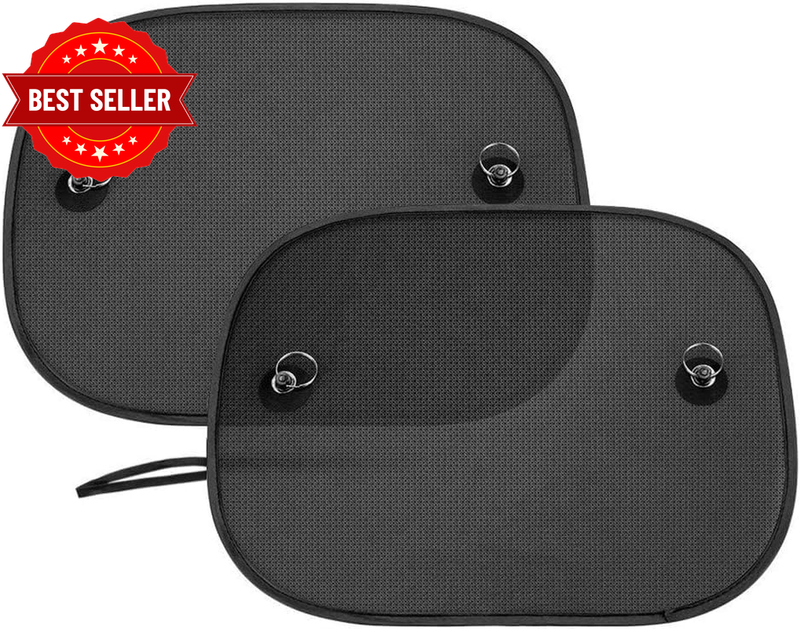 Car Sun Shade, 2 Pack Car Side Window Sunshades Universal Baby Sun Shades Blocki