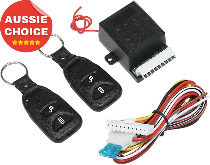 12V Universal Car Remote Central Locking Keyless Entry System with 2 Remotes