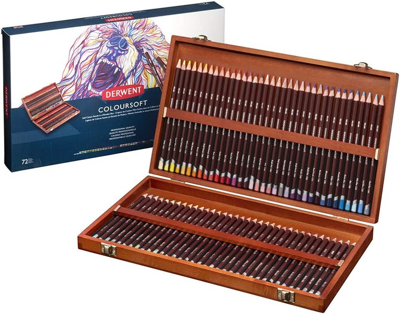 Derwent Colored Pencils, Coloursoft Pencils, Drawing, Art, W