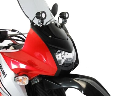 New Fairing Mount Denali Auxiliary Light Bracket For 08-18 Kawasaki KLR650 