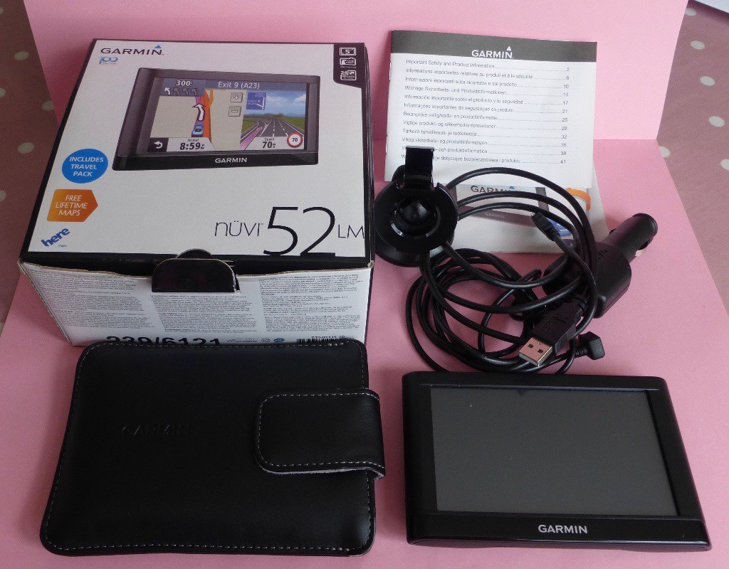 Garmin nuvi 52 LM 5" Sat Nav Lifetime ...