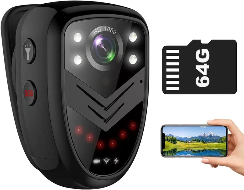 With 64gb Sd Card Night Vision Ir,