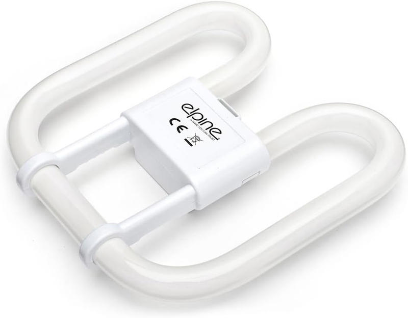 Set of 2 Energy Saving 16W 4-Pin Fluorescent Slim 2D Light Bulb Tubes