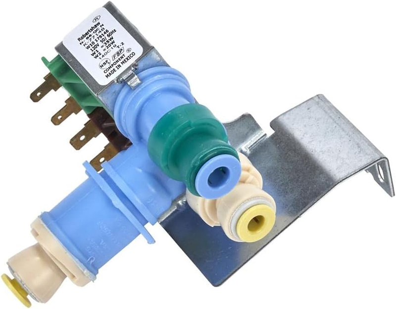 Water Inlet Valve WPW10179146 for Whirlpool Sxs Refrigerator W10155357 W11563185