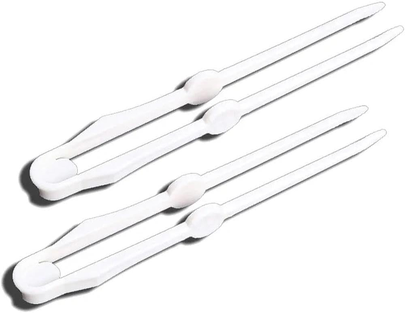 Snack Tongs Clip for Chips, Salad and Food, Plastic Serving Tongs for Kitchen, B