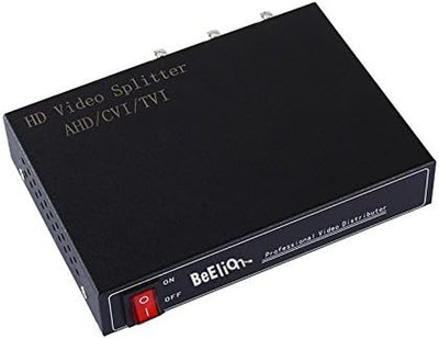 AHD/CVI/TVI 1CH in 2 Channel Output Video Amplifier Splitter Distributor