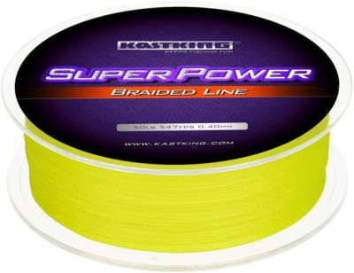Superpower Braided Fishing Line - Abrasion Resistant Braided Line   Zero Stretch