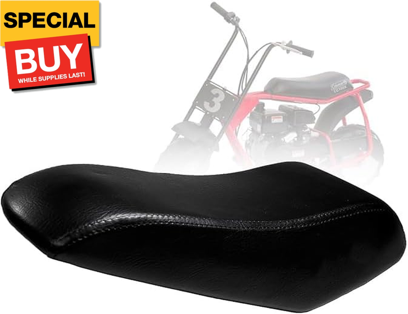 NEW Upgraded 17'' Seat for Coleman cc100x 100cc Motor cc100 3.0HP Mini bike  Trai | eBay