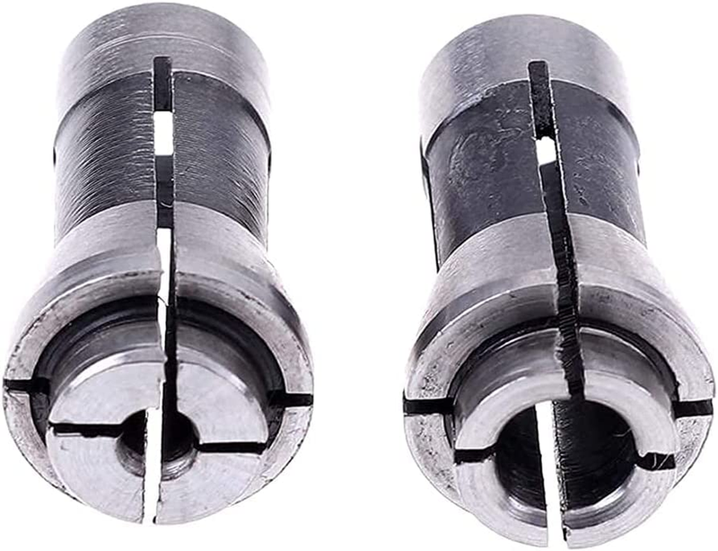 Luo ke 2 Pcs 1/8 Inch and 1/4 Inch Industries Die Grinder Collet Carbon Steel...