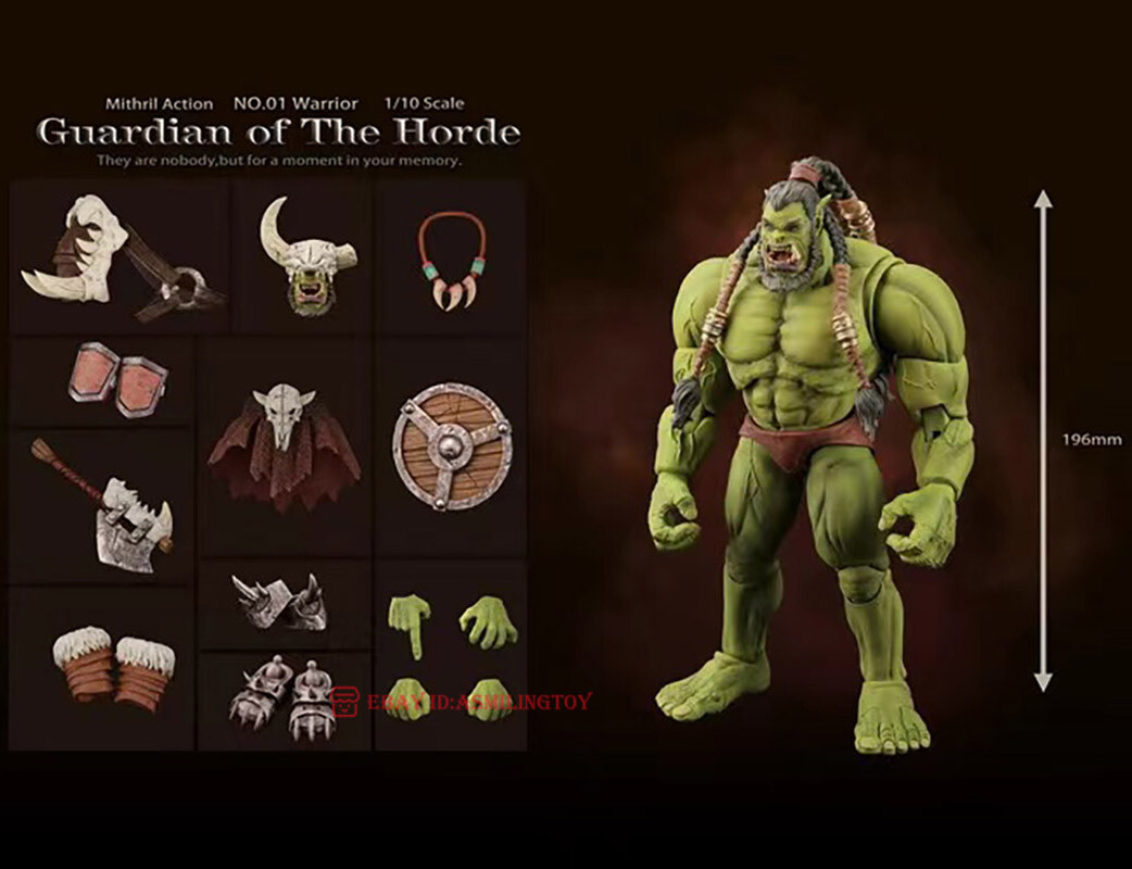その他 Mirhril Action Guardian of The Horde Mithril Studio Guardian of the Horde No.01 Warrior In Stock