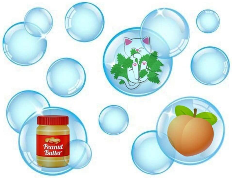 Incredibubbles Interactive Pet Toys - Long Lasting Edible Bubbles for Dogs & Cat