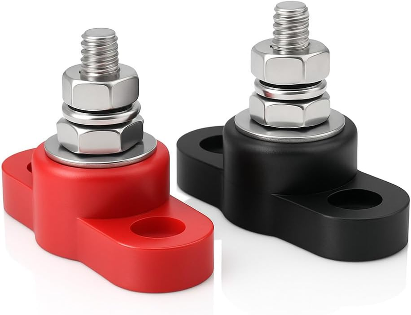 MGI Speedware 5/16" Bolt Power Junction Post for 12V 24V Automotive and Marine B