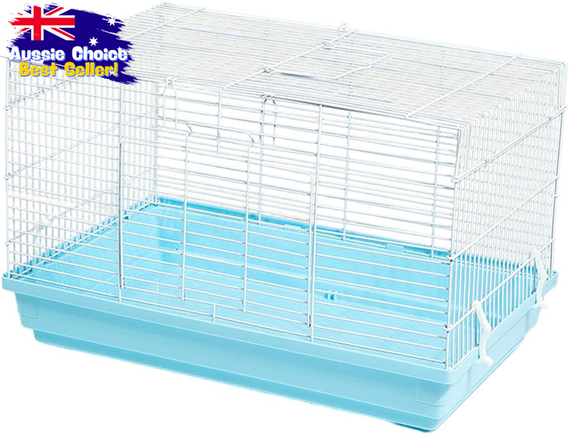 Large Hamster Villa Cage, Metal & Plastic, Easy Clean, 18.7