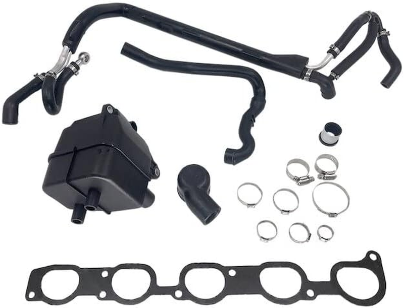 PCV Trap Breather Vent Hose Kit for 2002-2004 Volvo V70 T5 Wagon 2.3L Turbo