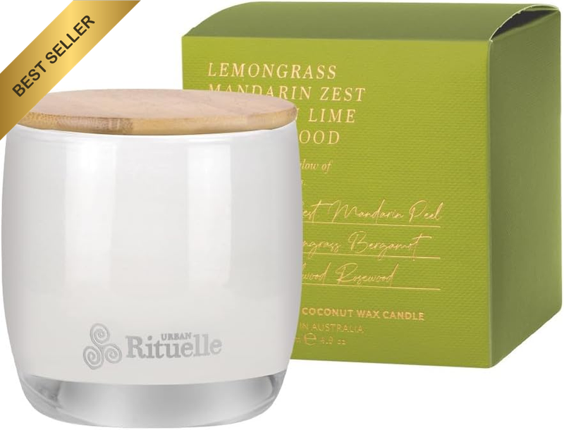 Apotheca Scented Soy Candle, 140G - Lemongrass, Mandarin Zest, Tahitian Lime & S