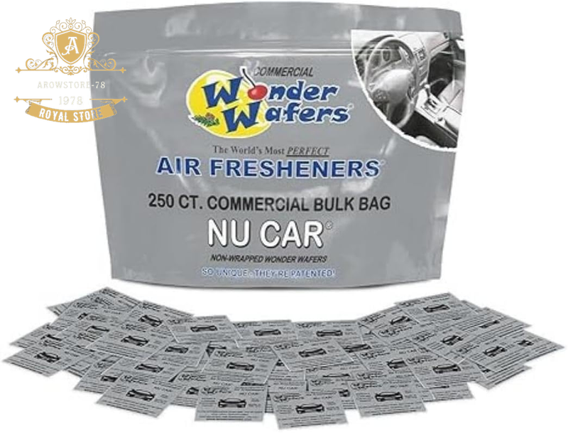 Wonder Wafers 250 Count Unwrapped Automobile Professional Use Air Fresheners Car