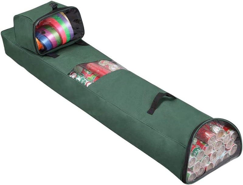 Storage Bag Hanging | Heavy Duty Christmas Gift Wrap Storage