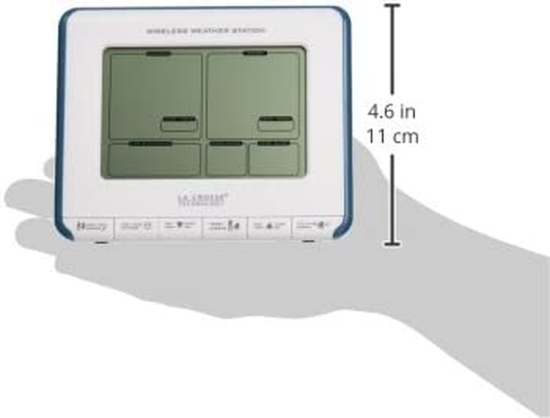 La Crosse Technology 308-1711BL Wireless Weather Station with Heat Index and Dew
