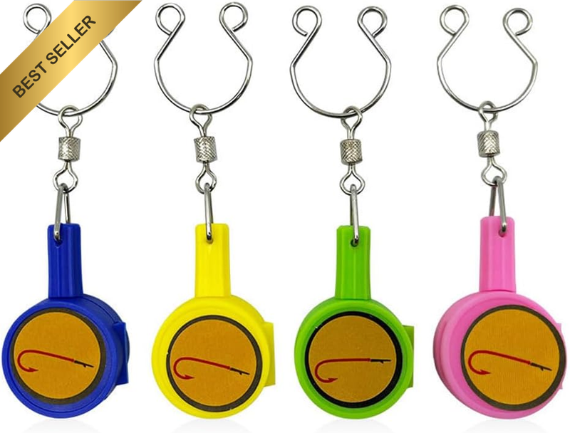 4Pcs Fishing Knot Tying Tool, Protect from Fish Hooks, Ice Fly Fishing, Fishing