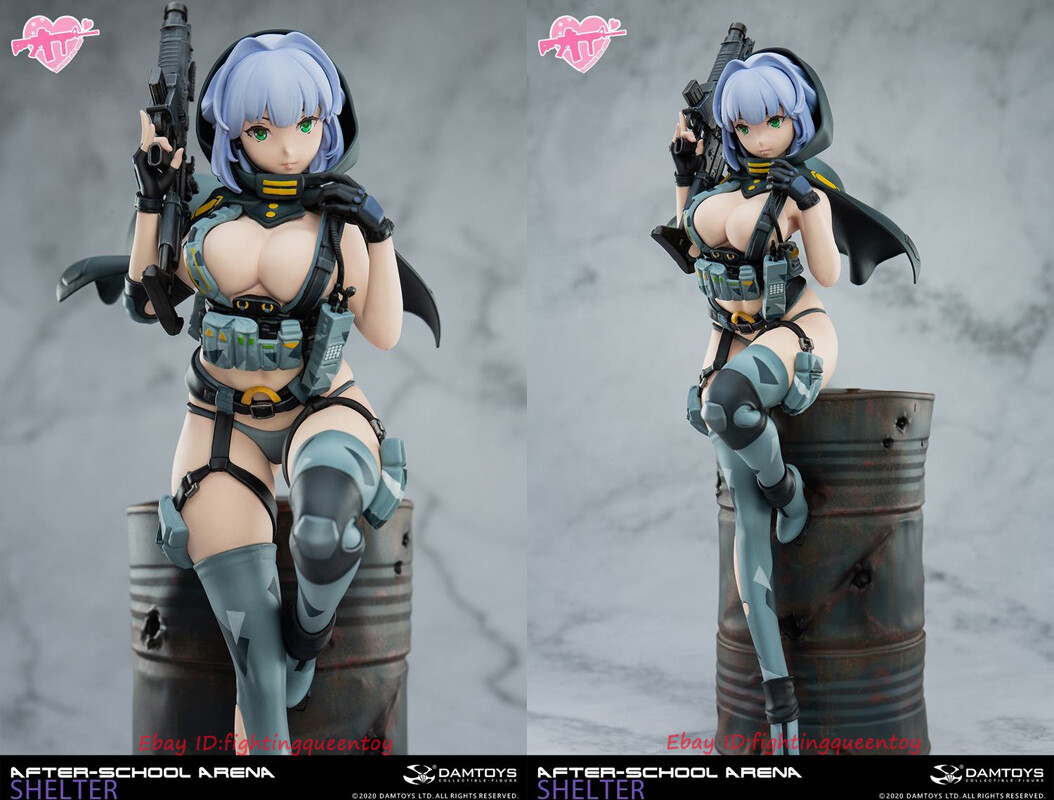 DAMTOYS 1/7 アフタースクール シェルター1/7 PVC DMF006 DAMTOYS 1/7 DMF006 アフタースクール アリーナ Vol.6