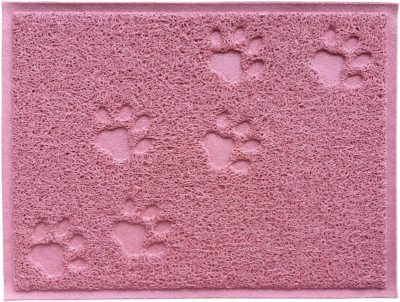 Debris Catcher Mat,kitty Scatter Control Rug,16x12 Inches,5 Color