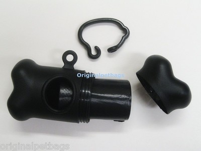 720 REFILL DOG PET WASTE POOP BAGS BLACK CORE  / FREE DISPENSER